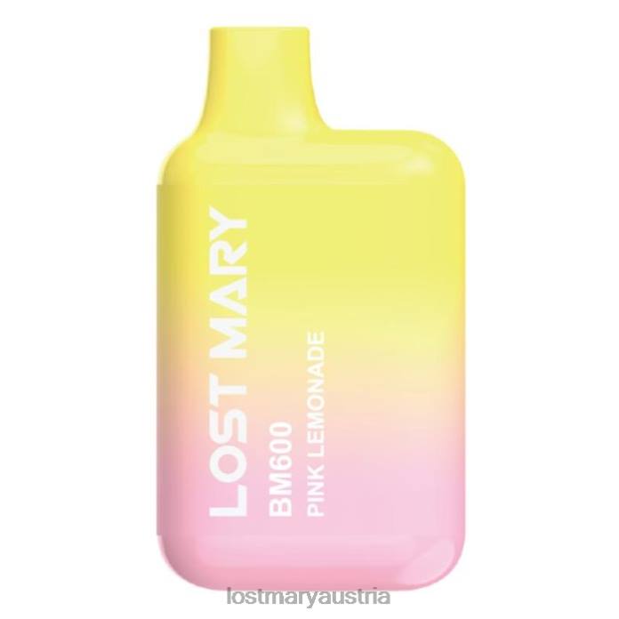 Lost Mary BM600 Einweg-Vaporizer pinke Limonade- Lost Mary Kaufen Osterreich24NB138