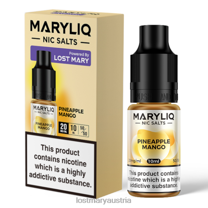 Lost Mary Maryliq Nic Salts – 10 ml Ananas- Lost Mary Vape Preis24NB214
