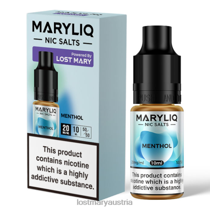 Lost Mary Maryliq Nic Salts – 10 ml Menthol- Lost Mary Vape Geschmack24NB223