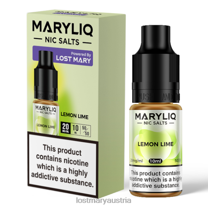Lost Mary Maryliq Nic Salts – 10 ml Zitrone- Lost Mary Vape24NB211