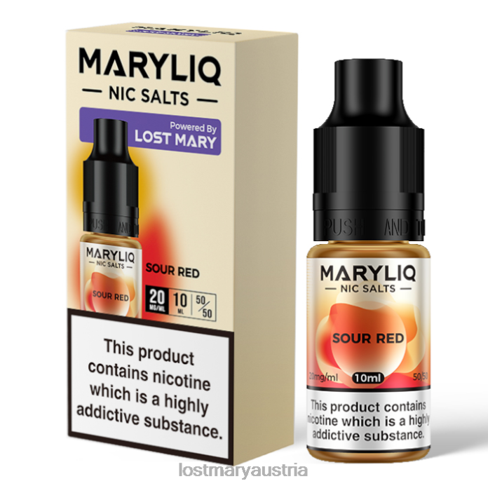 Lost Mary Maryliq Nic Salts – 10 ml sauer- Lost Mary Vape ZÃ¼ge24NB216